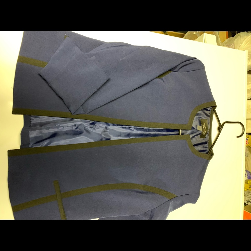 black label navy blue blazer